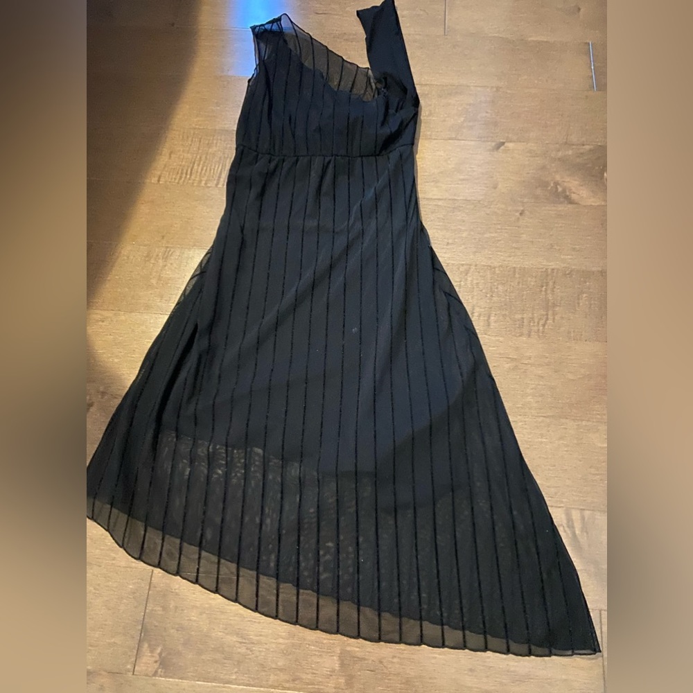 Elegant black dress (size 1) (Jackie Rose)      Made in France
